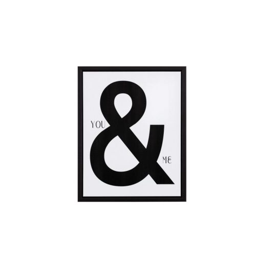 Quadro canvas you e me