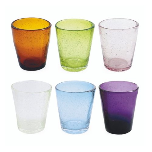 Bicchiere acqua in vetro soffiato Sophie, 6 pz